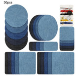 30pcs Jumper Shirt Elbow Knee Repair Patch Denim Cutting Patch