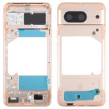 For Google Pixel 8 Original Front Housing LCD Frame Bezel Plate (Gold)