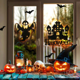 Bat 4.5V Halloween Glowing Hanging Lights Party Holiday Decoration