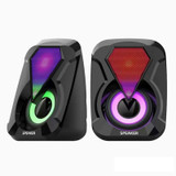 USB Wired Computer Speaker Home Desktop Game Audio