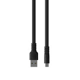 WK WDC-066m 2.1A Micro USB Flushing Charging Data Cable, Length: 2m(Black)