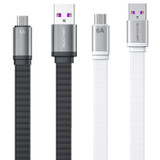 WK WDC-156m 6A Micro USB Fast Charging Cable, Length: 1.5m (Black)