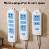 Anti-electric Shock Desk Power Strip Socket 8-position 3m, CN Plug