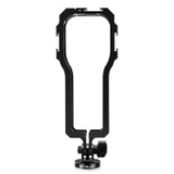 PULUZ Protective Cage Rig Housing Frame with Cold Shoe for Insta360 ONE RS 1-Inch 360 Edition(Black)