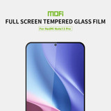 For Xiaomi Redmi Note 13 Pro 5G MOFI 9H 2.5D Full Screen Tempered Glass Film(Black)