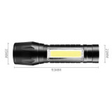 Mini Portable Flashlight Strong Light Charging Durable LED Light