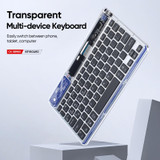 DUX DUCIS CK Series Crystal Transparent Wireless Bluetooth Keyboard