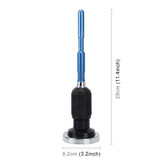 PS-5506 Universal Car Magnetic Roof Mount Base Radio AM/FM Aerial Amplified Antenna(Blue)