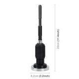 PS-5506 Universal Car Magnetic Roof Mount Base Radio AM/FM Aerial Amplified Antenna(Black)