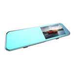 Full HD 1080P Full-Screen Touch 5.18-Inch Rearview Mirror Digital Video Recorder Dual-Lens Ultra-Thin On-Board DVR Camera