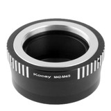 M42 Lens to M4/3 Lens Mount Stepping Ring(Black)