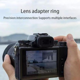 MD-M4/3 Lens Mount Stepping Ring(Black)