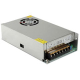 (S-250-24 DC 0-24V 10A) Regulated Switching Power Supply (Input:AC100~130V/200~240V, Dimension(LxWxH): 200x112x50mm