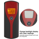 Alcohol Digital LCD Display Breath Analyzer Tester