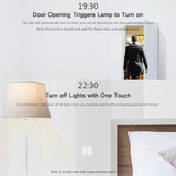 Original Xiaomi Youpin Aqara Smart Light Control Double Key Paste Wall style Wireless Switch, Work with Xiaomi Multifunctional Gateway (CA1001) Mihome APP Control(White)