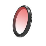 JSR Gradient Colored Lens Filter for Panasonic LUMIX LX10(Gradient Red)