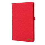 For vivo Pad 11 inch Horizontal Flip TPU + Fabric PU Leather Tablet Case(Red)