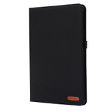 For vivo Pad 11 inch Horizontal Flip TPU + Fabric PU Leather Tablet Case(Black)