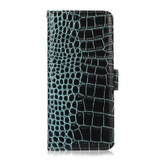 For OPPO Reno8 Pro 5G China Crocodile Top Layer Cowhide Leather Phone Case(Green)