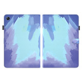 For OPPO Pad Air Watercolor Pattern Flip Leather Tablet Case(Winter Snow)