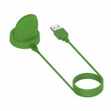 For Samsung Galaxy Watch5 / Watch5 Pro USB Vertical Magnetic Charger Holder(Green)