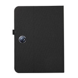 For OPPO Pad 2 Fabric Leather Tablet Case(Black)