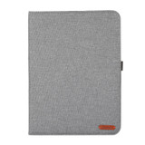 For OPPO Pad 2 Fabric Leather Tablet Case(Grey)