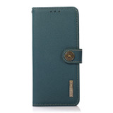 For Xiaomi 13 Ultra KHAZNEH Custer Texture RFID Genuine Leather Phone Case(Green)