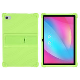 For Teclast P20 Shockproof Silicone Tablet Protective Case with Holder(Green)