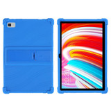 For Teclast M40 Shockproof Silicone Tablet Protective Case with Holder(Blue)