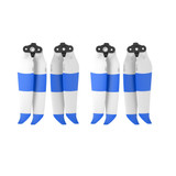 2 Pairs Sunnylife 7238F-2C For DJI Mavic Air 2 Double-sided Two-color Low Noise Quick-release Propellers(Blue White)