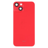For iPhone 14 Back Housing Cover with Camera Lens(Red)