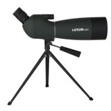 LUXUN 25-75x70 Outdoor High-definition Night Vision Bird Watching Astronomical Telescope(Dark Green)