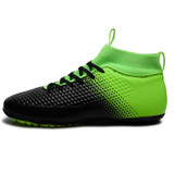 Anti-skid Soccer Training Shoes for Men and Women, Size:40(Green)