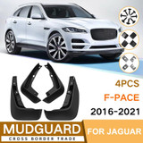 For Jaguar F-PACE 2016-2021 4pcs/Set Car Auto Soft Plastic Splash Flaps Fender Guard