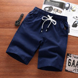 Men Thin Section Sweatpants (Color:Blue Size:XL)
