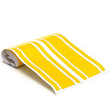 Car Hood Stickers Modified Racing Striped Ethylene Body Sticker(Yellow)