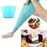 8 PCS/Set 6 Stainless Steel Nozzle Set DIY Cake Decorating Tools Silicone with EVA Cream Pastry Bag