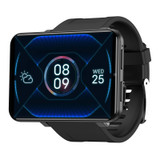 DM100 2.86 inch IPS Full Screen Smart Sport Watch, Support Independent Card Insertion / Multiple Sports Modes / Heart Rate Monitoring / Step Counting, Memory:RAM 3GB+ROM 32GB(Black)