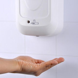 F1303 1000ML Touchless Automatic Infrared Sensor Spray Sterilization Dispenser(White)