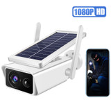 T13-2 1080P HD Solar Powered 2.4GHz WiFi Security Camera without Battery, Support Motion Detection, Night Vision, Two Way Audio, TF Card