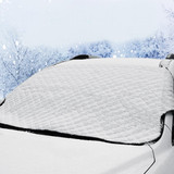 Car Windshield Sun Shade Protective Cover Winter Car Snow Shield Cover Auto Front Windscreen / Rain / Frost / Sunshade Thicken and Add Cotton Snow Shelter Folding Sun Visor, Size: 147 x 100cm
