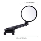 3R-095 Auxiliary Rear View Mirror Car Adjustable Blind Spot Mirror Wide Angle Auxiliary Rear View Side Mirror for Right Mirror