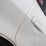 5m Car Decorative Strip PVC Chrome Decoration Strip Door Seal Window Seal(Transparent)