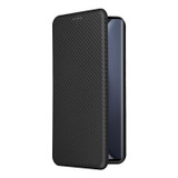 For vivo X90 Pro+ 5G Carbon Fiber Texture Flip Leather Phone Case(Black)