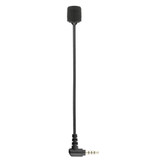 BOYA BY-UM4 3.5mm Interface Plug Live Show Omni-directional Condenser Mic Mini Flexible Microphone for iPhone, Galaxy, Huawei, LG and other Smartphones(Black)