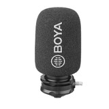 BOYA BY-DM200 8 Pin Interface Plug Condenser Live Show Video Vlogging Recording Microphone for iPhone (Black)