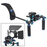 YELANGU YLG0102H Dual Handles Free Camera Shoulder Mount Kit