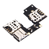 SIM Card Socket + SD Card Socket for Motorola Moto G (3rd Gen.) (Dual SIM Version)