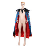 Halloween Dress Up Kids Double-Layer Printed Cloak, Size: Free Size